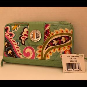 Vera Bradley Turn Lock Wallet
